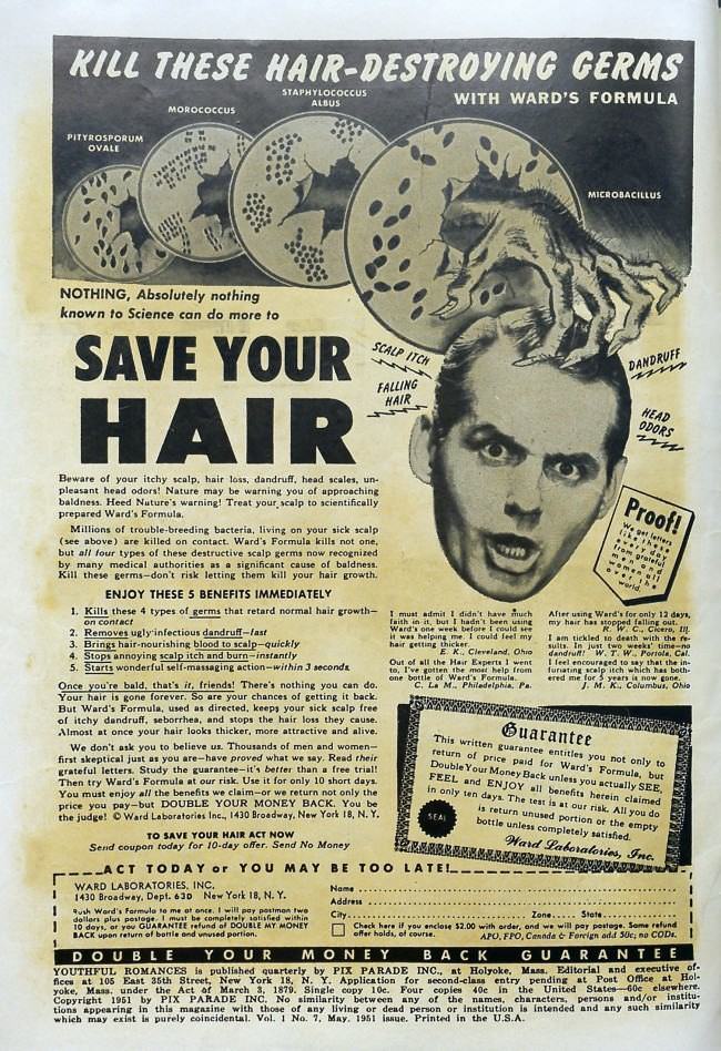 #6 HAIR MONSTERS!