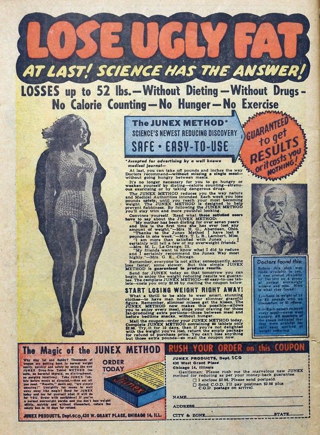 #20 FAT IS UGLY! FAT IS UGLY! (Unelss it’s glamour fat, then Phwoar!)