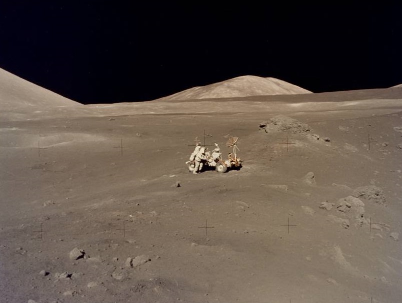 #9 Apollo 17 Lunarscape: A Magnificent Desolation