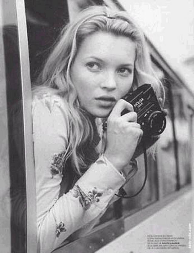 #30 Kate Moss with a Holga