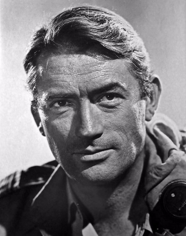 #7 Gregory Peck, 1957