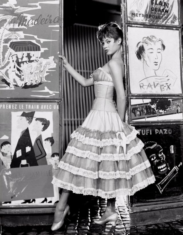 #8 Brigitte Bardot, 1955