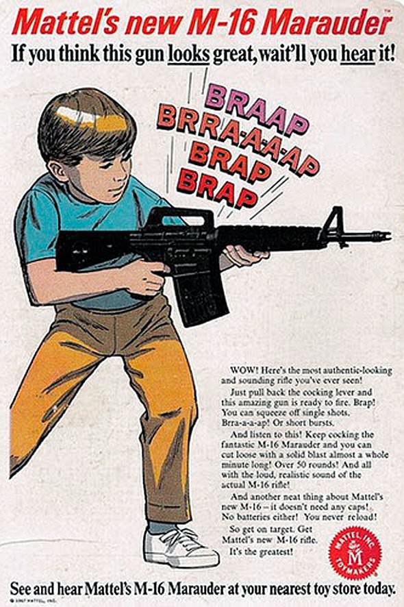 Mattel — M16 Marauder toy (1967)