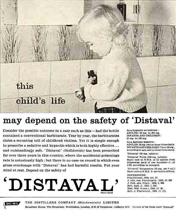 The Distillers Company — Distaval sedatives (1960)