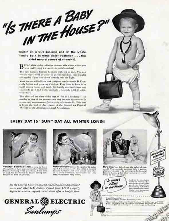 GE — Sun Lamp (1941)