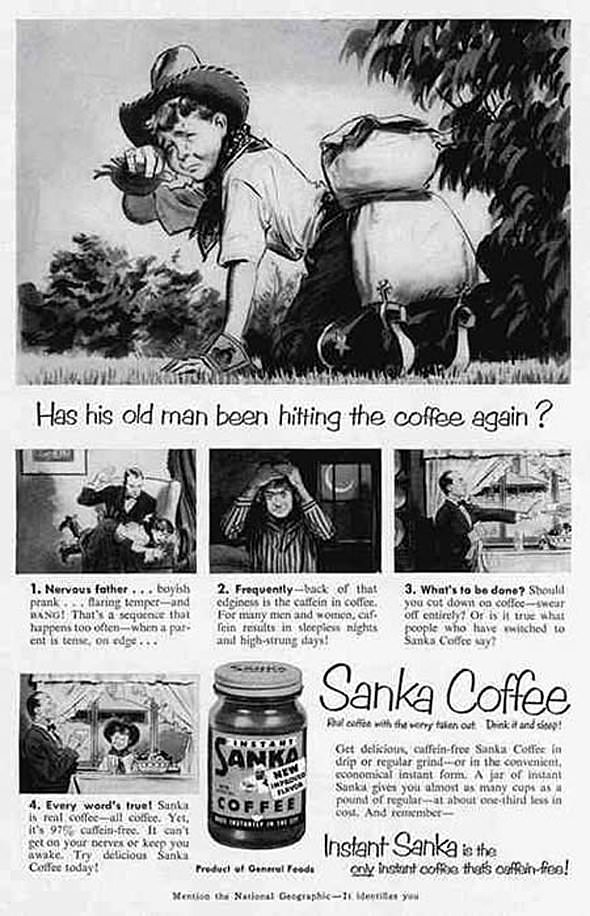 General Foods — Sanka Decaf Coffee (1951)