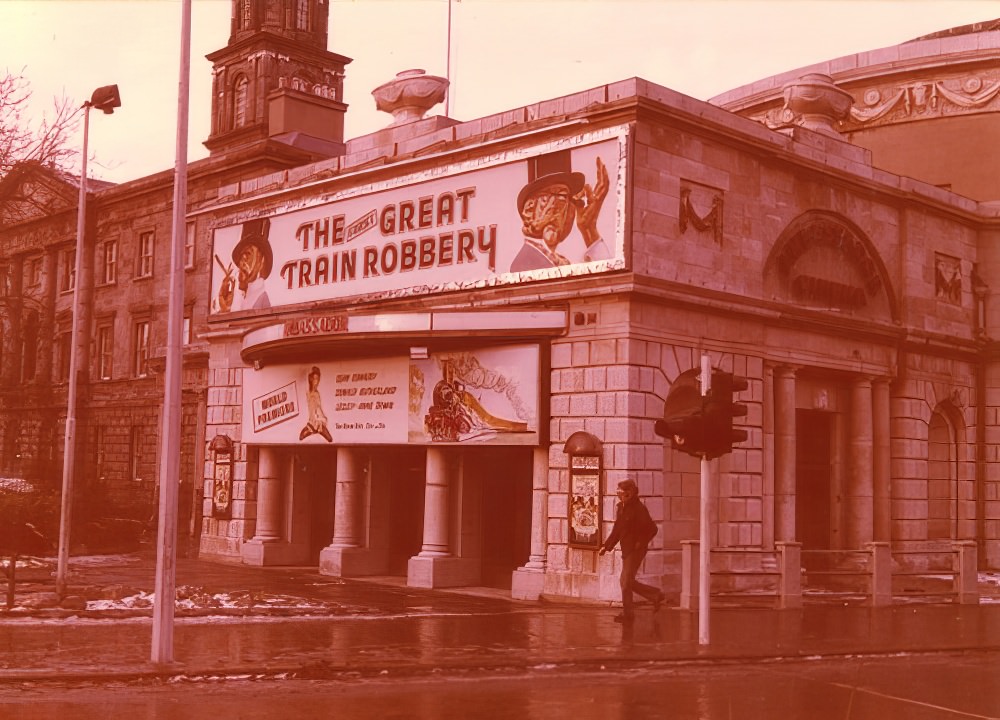 #14 The Ambassador Cinema showing “The First Great Train Robbery”, 1979.