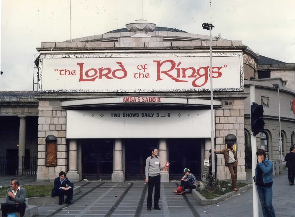 #15 The Ambassador Cinema showing “The Lord of the Rings”, 1978.