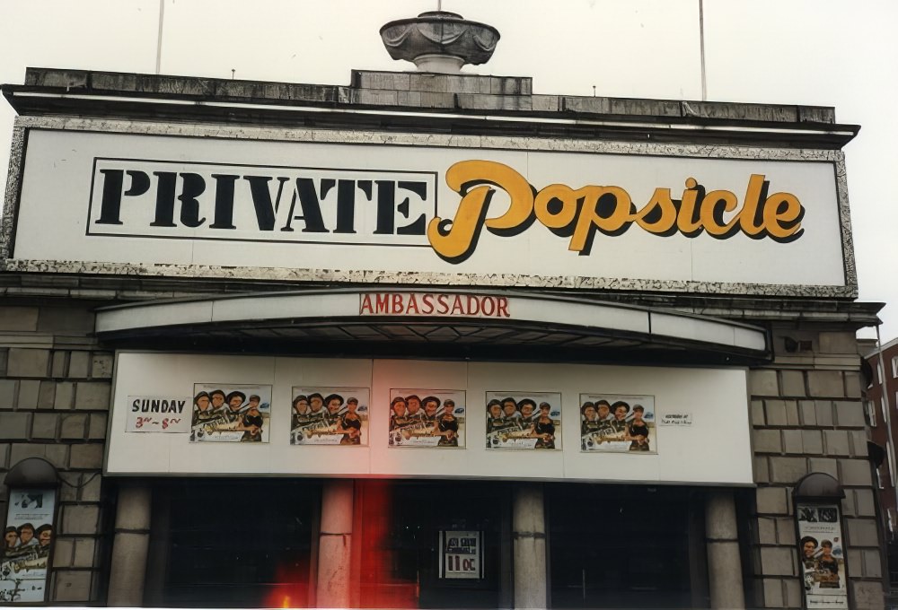 #7 The Ambassador Cinema showing “Private Popsicle”, 1983.