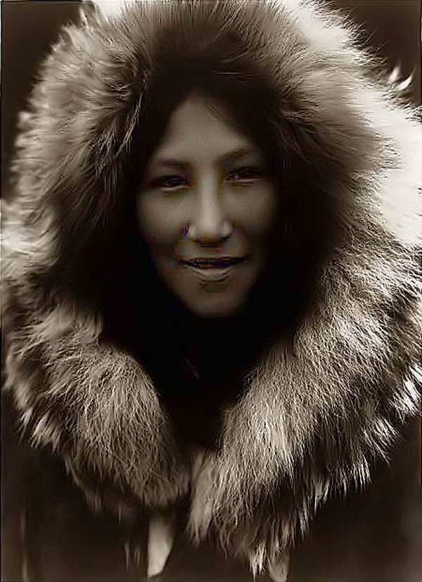 #10 A beautiful Eskimo girl, 1929