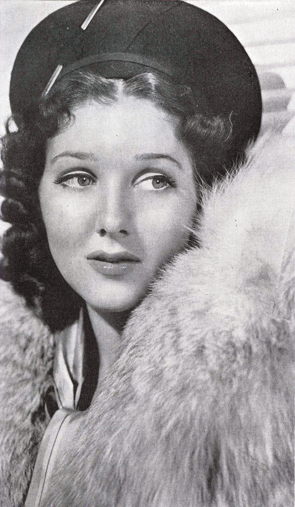 #7 Jean Parker in a black felt turban, 1937
