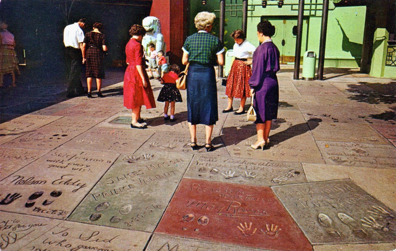 #53 Chinese Theater Forecourt, 1950s