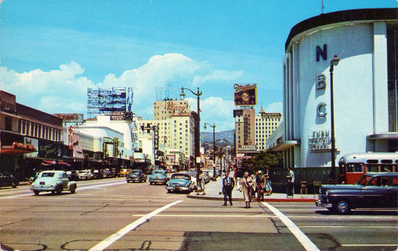#58 Vine & Sunset 1950s – Radio City, NBC Building