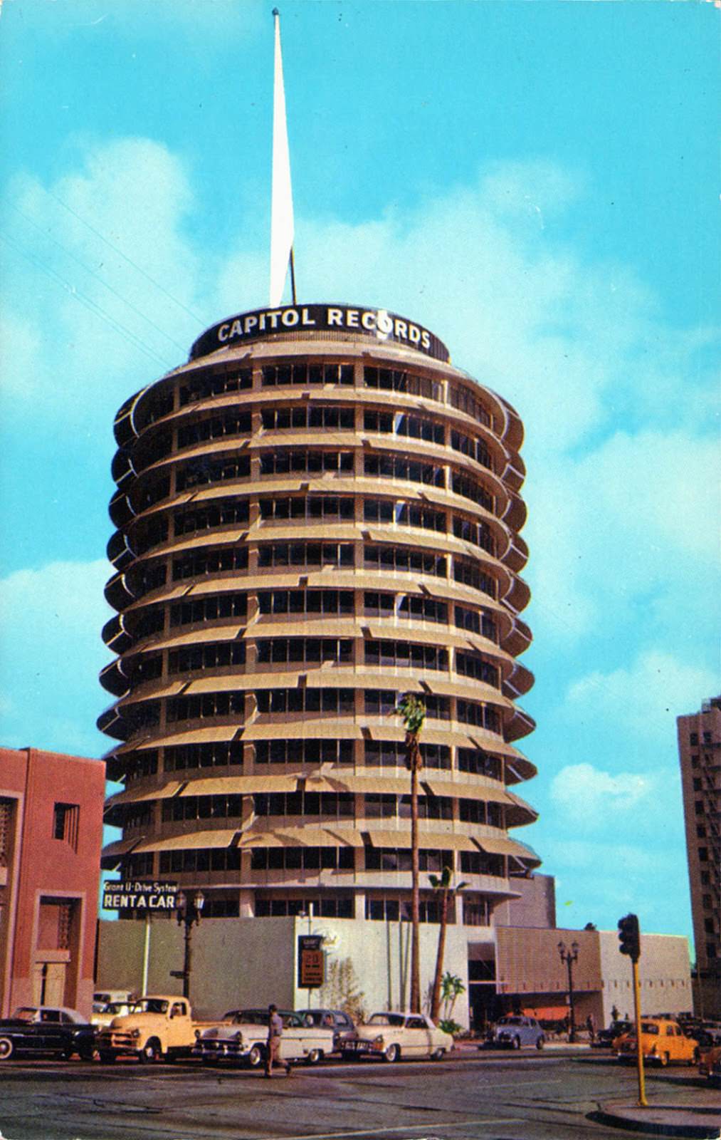 #64 Capitol Records Building 1950s