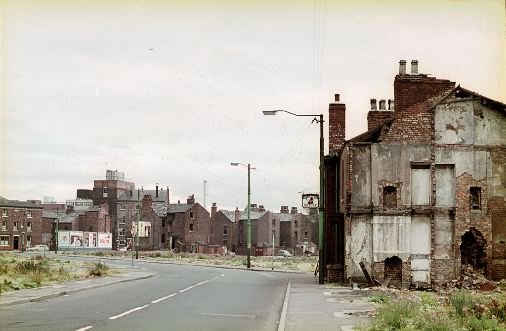 #54 Radnor Street in Hulme, 1960s.