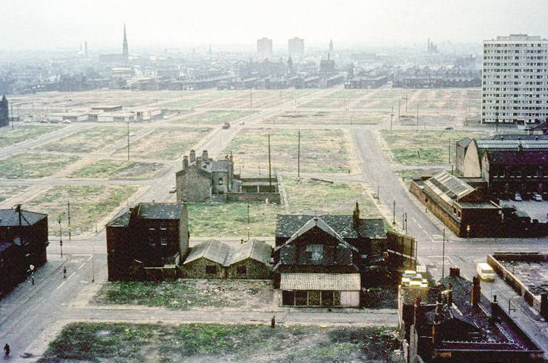 #69 View of Hulme, 1960s.