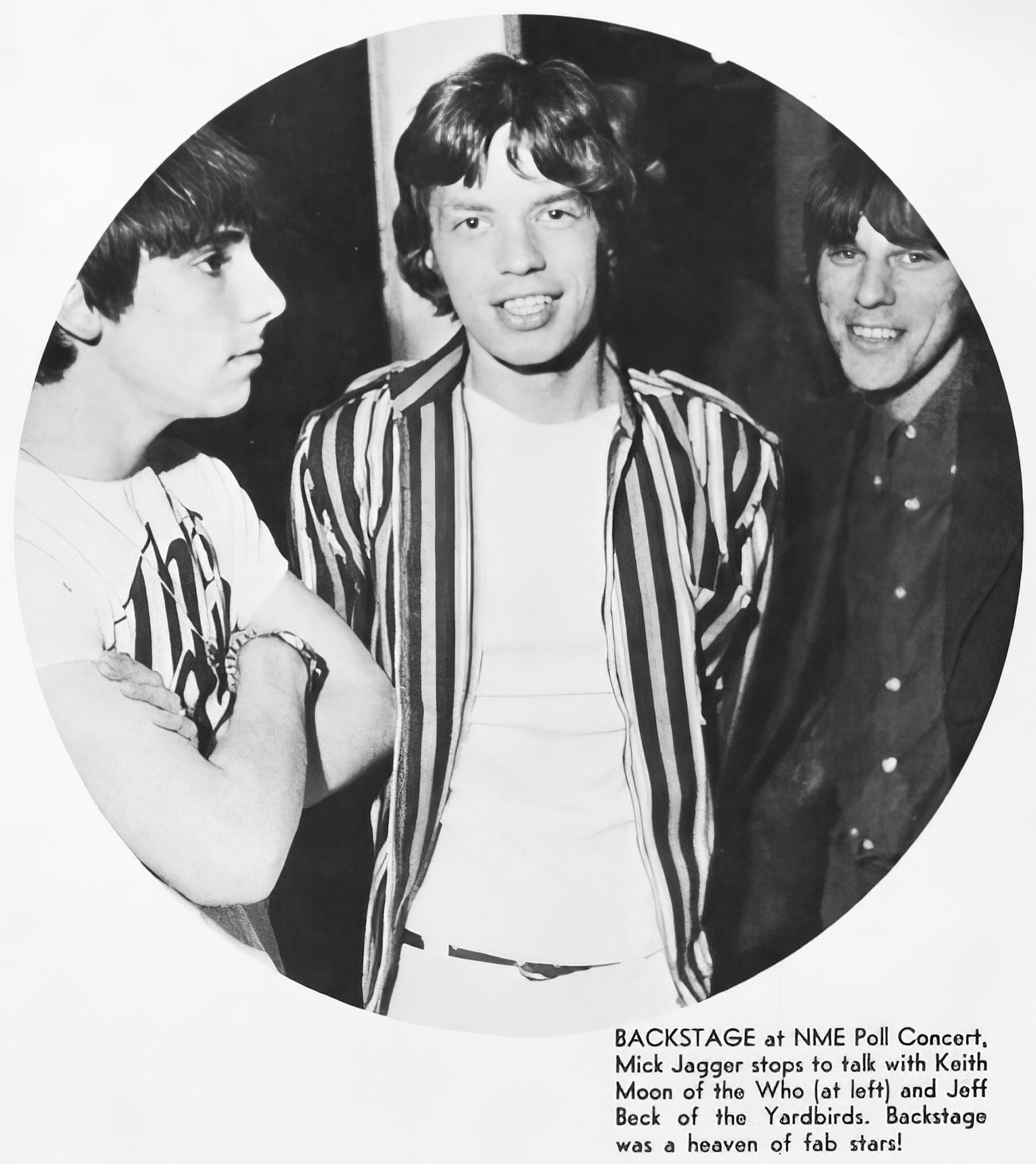 Mick Jagger &; Jeff Beck