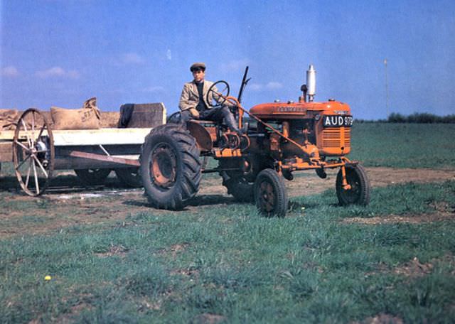 #45 Farmall tractor, Spring 1943