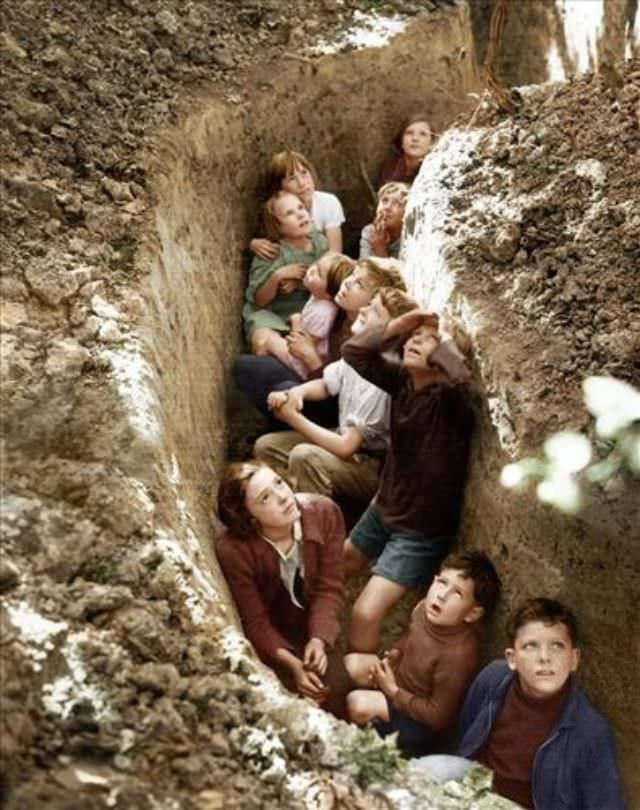 #2 British school children, 1940