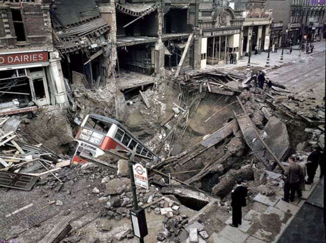 #10 Bomb damage, September 1940