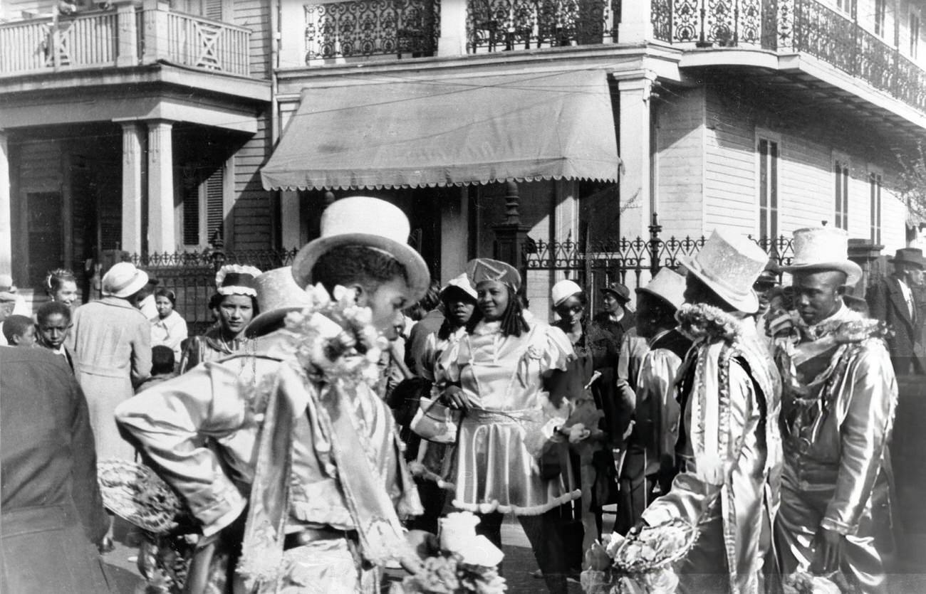 #8 Mardi Gras in New Orleans, 1939.