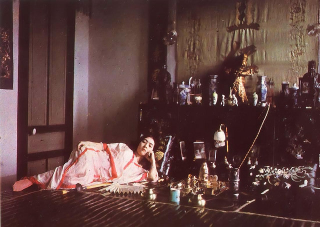 #1 Woman Smoking Opium, Hanoi – French Indochina circa 1915