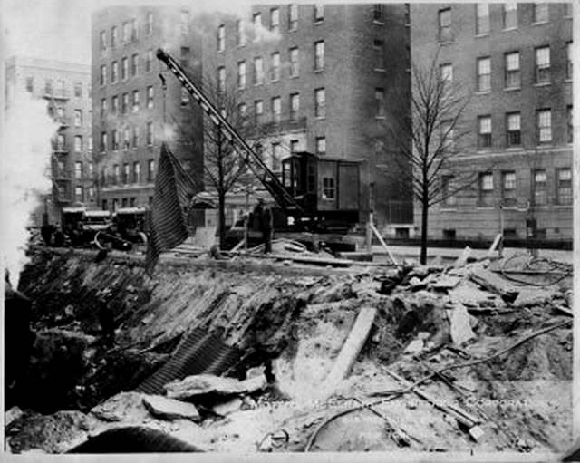 #4 Independent Subway Construction: 175th to 183rd Street under Grand Concourse, Bronx.1928-1931