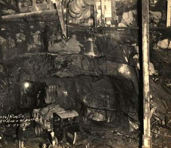 #8 Subway Construction: 8th Avenue and 52nd Street. May 1927.