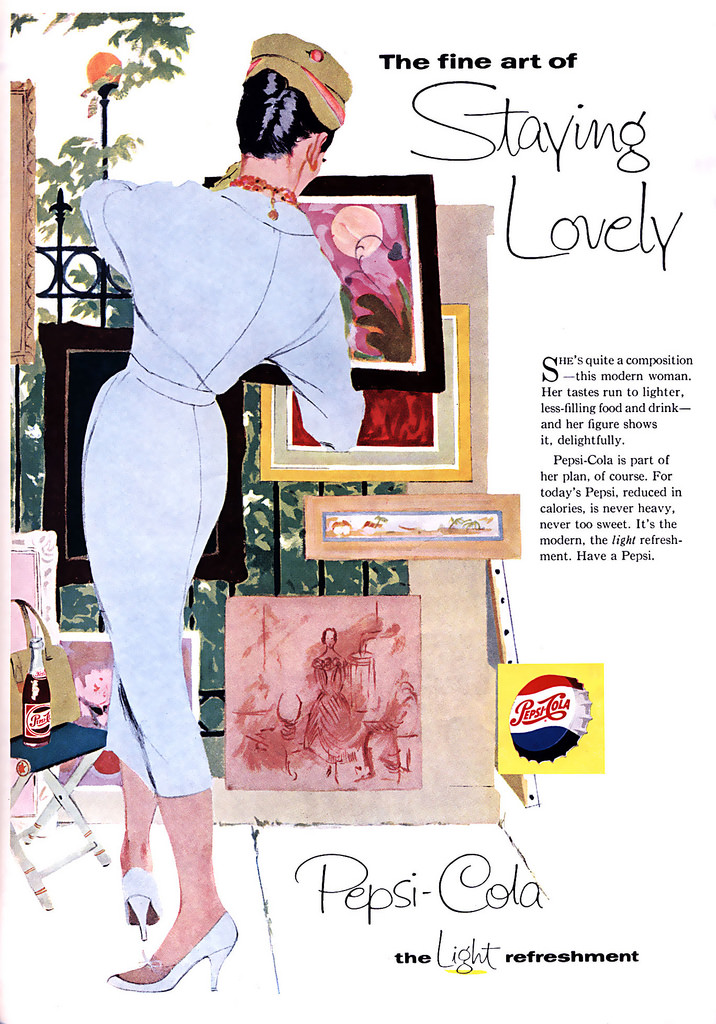 Pepsi Advertising Campaigns of the 1950s: Selling Affluence, Style, and the Pepsi Generation Vintag