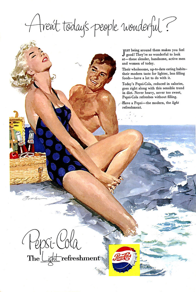 Pepsi Advertising Campaigns of the 1950s: Selling Affluence, Style, and the Pepsi Generation Vintag