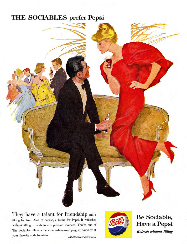Pepsi Advertising Campaigns of the 1950s: Selling Affluence, Style, and the Pepsi Generation Vintag