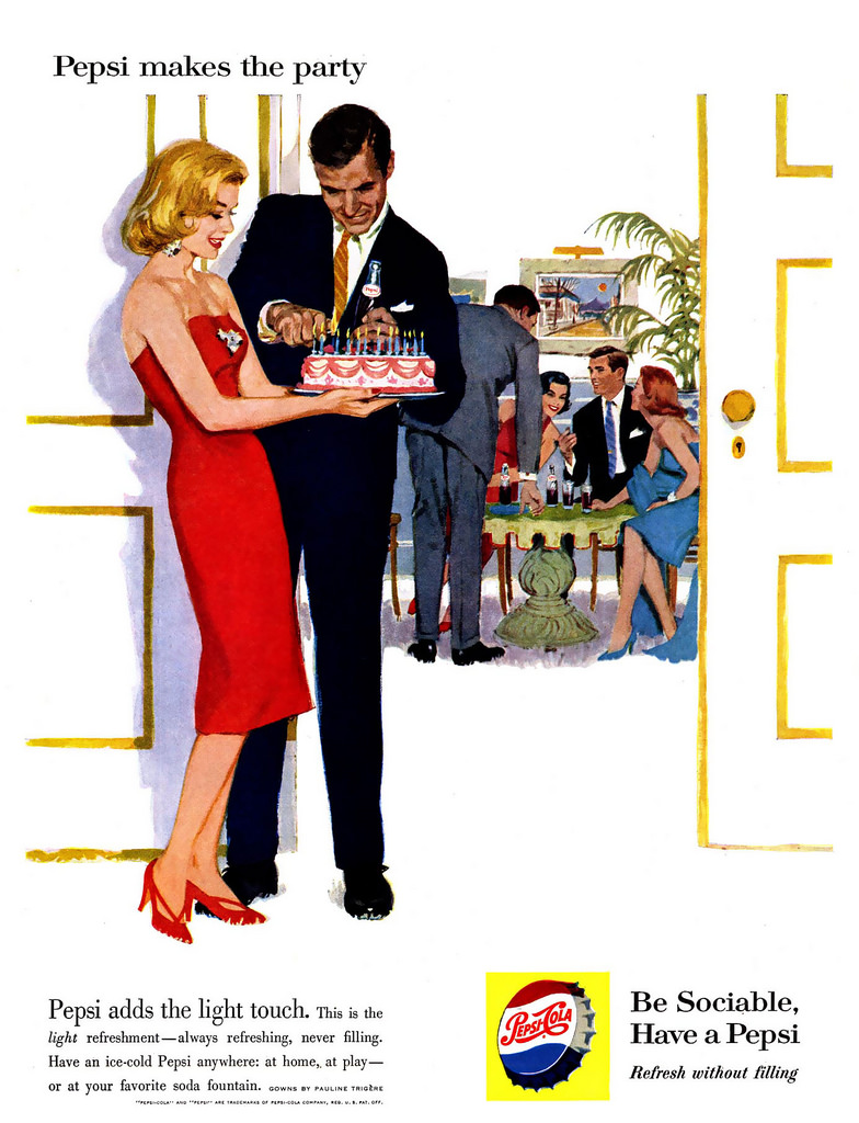 Pepsi Advertising Campaigns of the 1950s: Selling Affluence, Style, and the Pepsi Generation Vintag