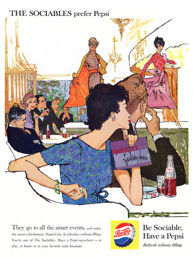 Pepsi Advertising Campaigns of the 1950s: Selling Affluence, Style, and the Pepsi Generation Vintag