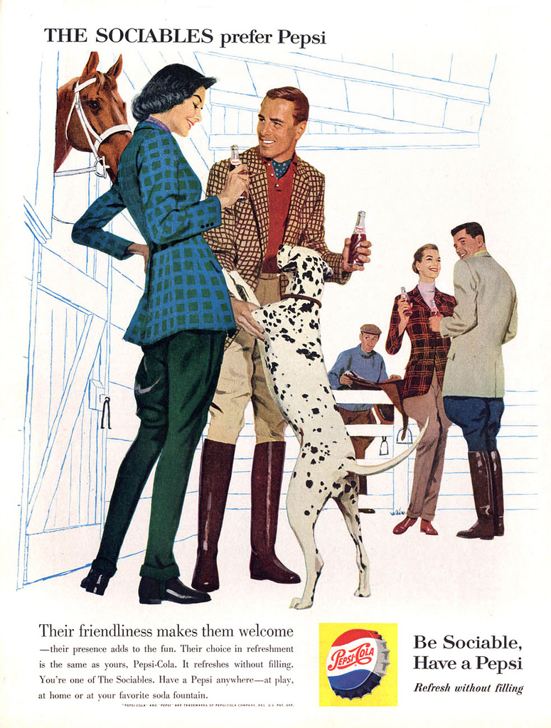Pepsi Advertising Campaigns of the 1950s: Selling Affluence, Style, and the Pepsi Generation Vintage