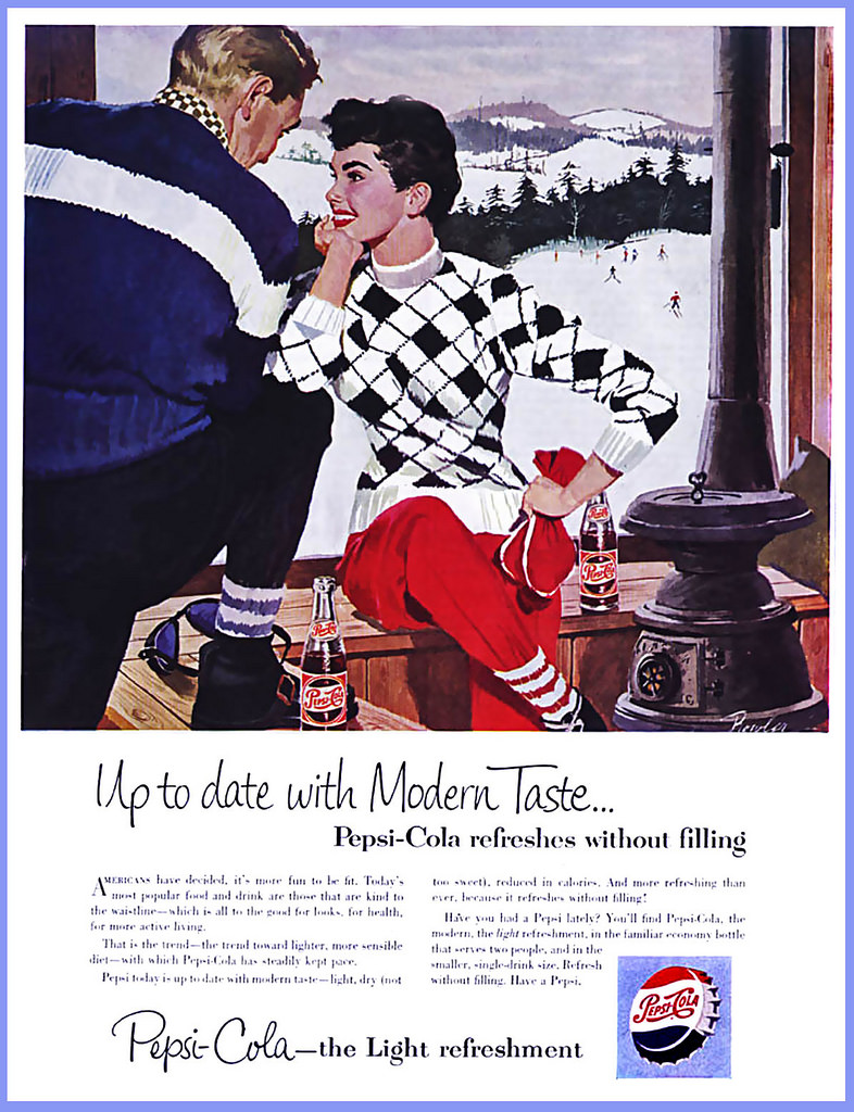 Pepsi Advertising Campaigns of the 1950s: Selling Affluence, Style, and the Pepsi Generation Vintage