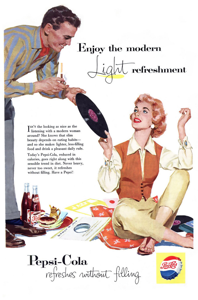 Pepsi Advertising Campaigns of the 1950s: Selling Affluence, Style, and the Pepsi Generation Vintage