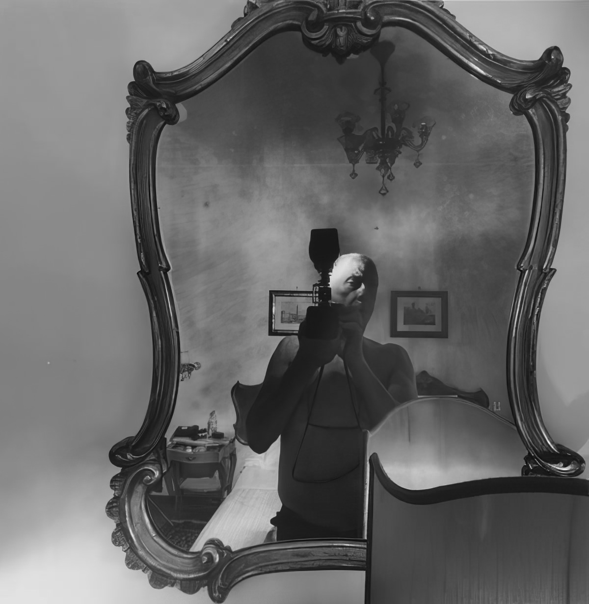 Lee Friedlander, Self-portrait, 1997