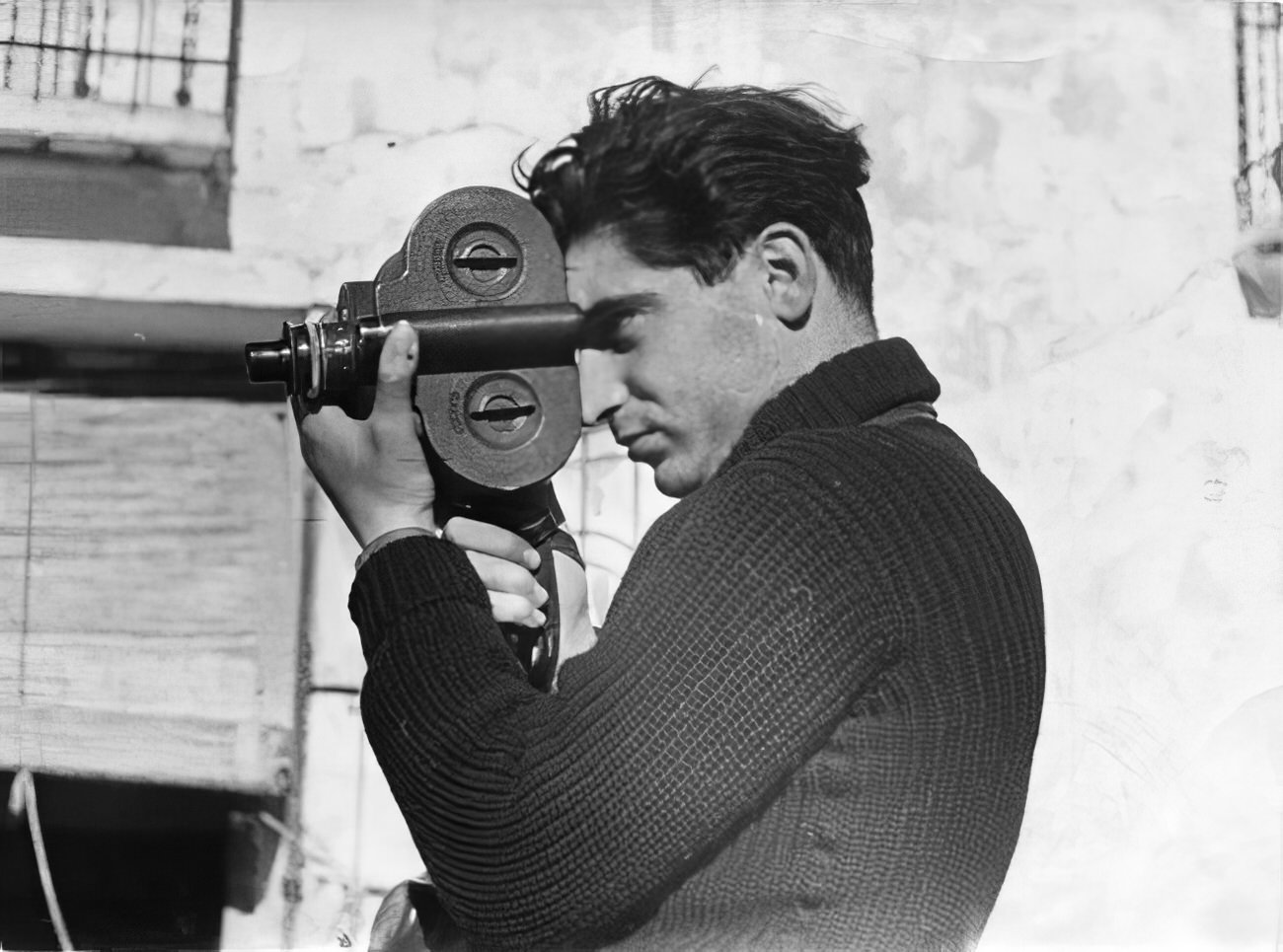 Gerda Taro, Robert Capa, Segovia Front, Spain, 1937