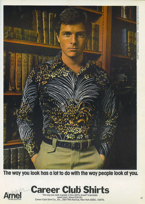 Looking Sharp: The Sexiest Shirt Ads of the 1970s That Still Turn Heads Today Vintage Ads