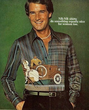Looking Sharp: The Sexiest Shirt Ads of the 1970s That Still Turn Heads Today Vintage Ads