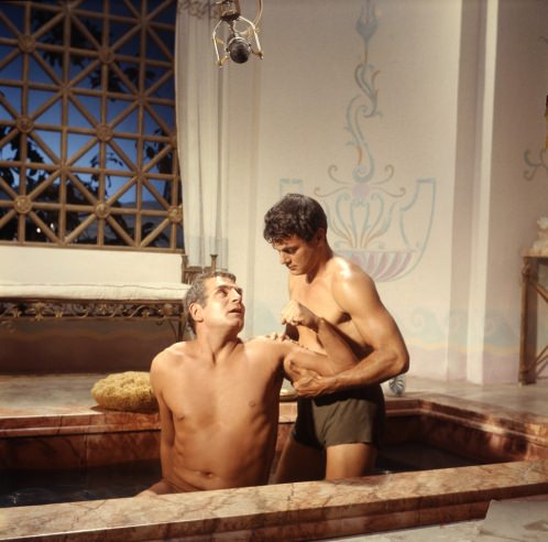 Stunning Behind the Scenes Photos from the Making of Spartacus 1960 Movie Movies