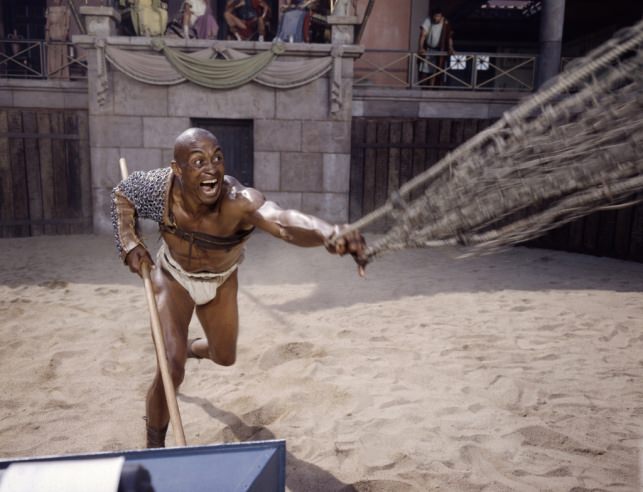 Stunning Behind the Scenes Photos from the Making of Spartacus 1960 Movie Movies
