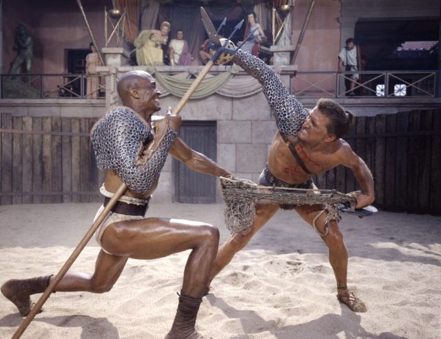 Stunning Behind the Scenes Photos from the Making of Spartacus 1960 Movie Movies