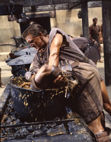 Stunning Behind the Scenes Photos from the Making of Spartacus 1960 Movie Movies