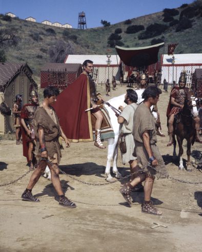 Stunning Behind the Scenes Photos from the Making of Spartacus 1960 Movie Movies