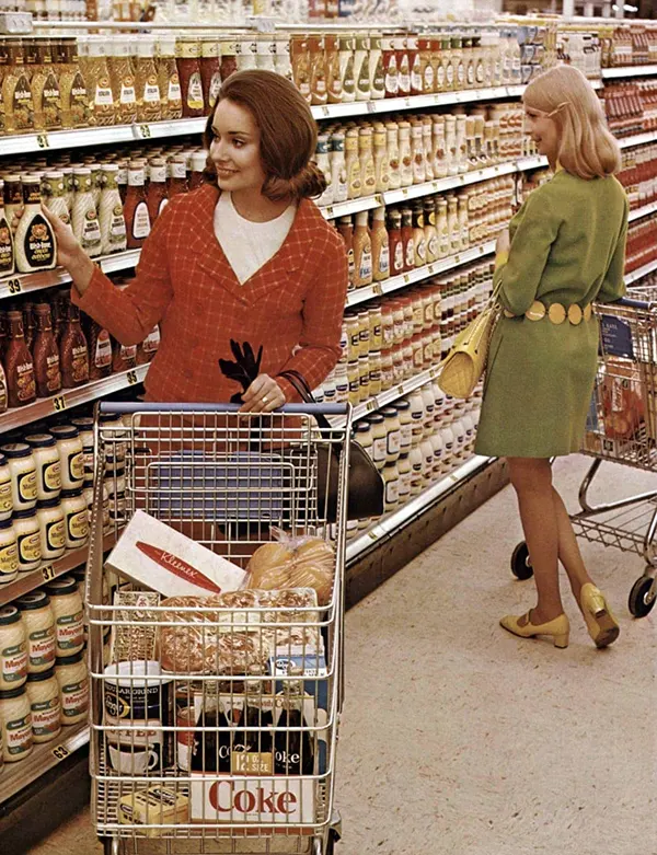 #1 Kroger grocery store, 1968.