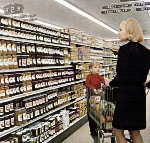 #6 A&P grocery store in 1967.