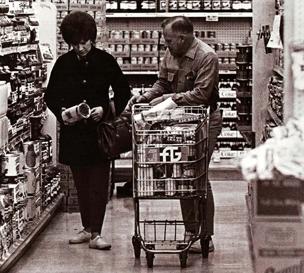 #8 Food Giant grocery store, 1963.