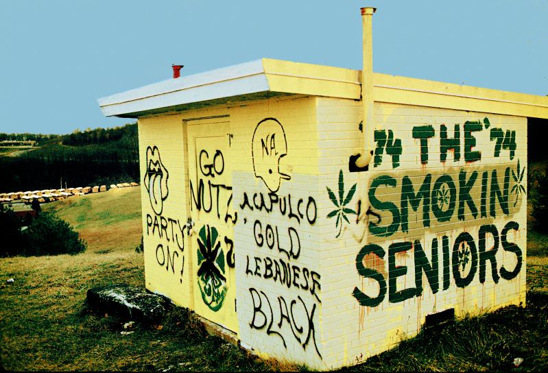 #103 Smokin seniors, 1970s.