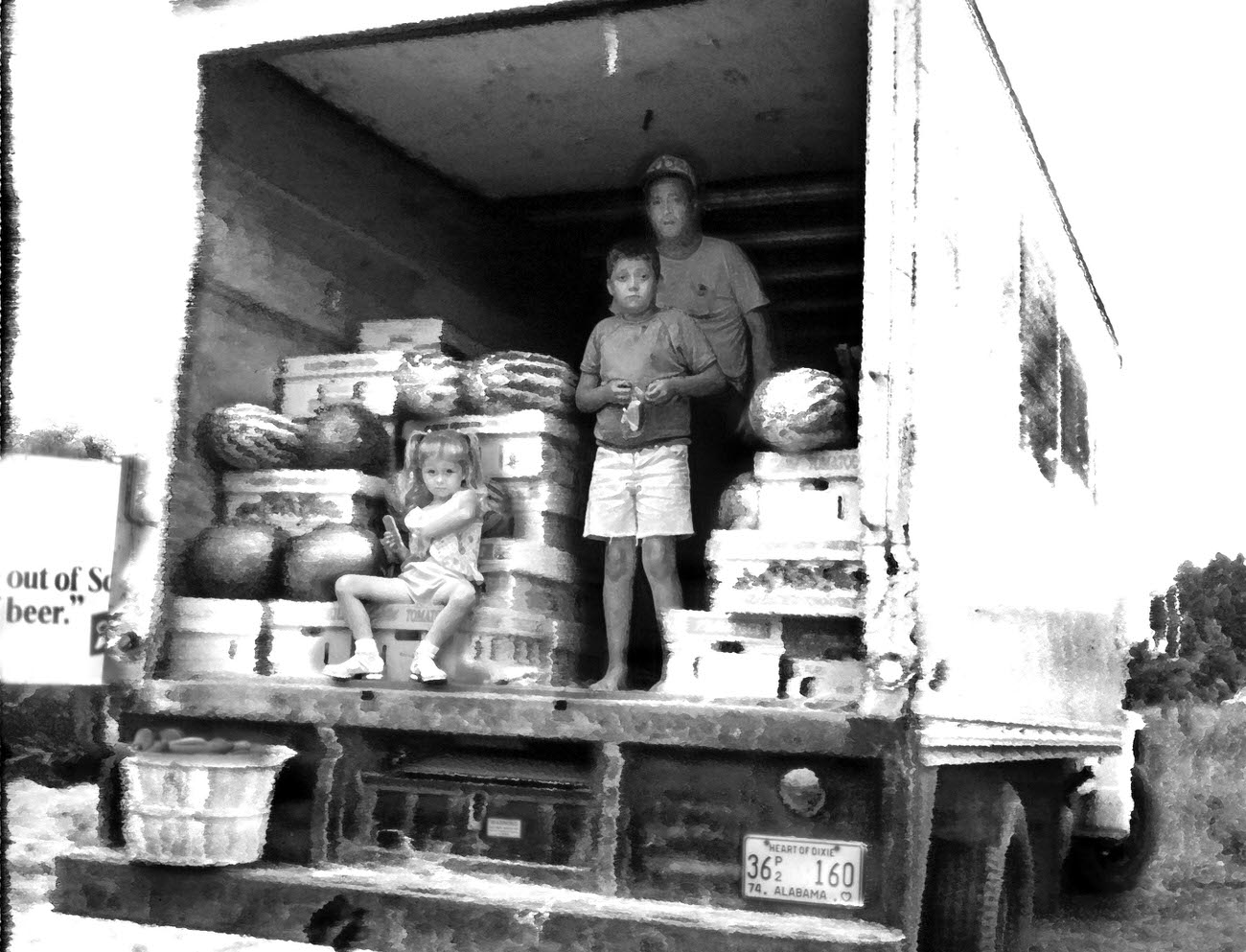 #127 The watermelons, 1970s.